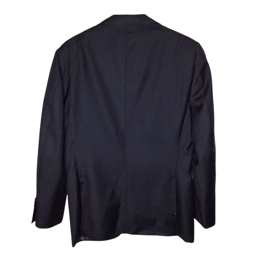 Suitsupply x Vitale Barberis Canonico Navy Wool Super 110's Blazer 38S
